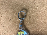 Double Sided Princess Mermaid Keychain Acrylic