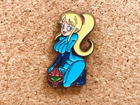 Sexy Space Girl Pinup Girl Pin