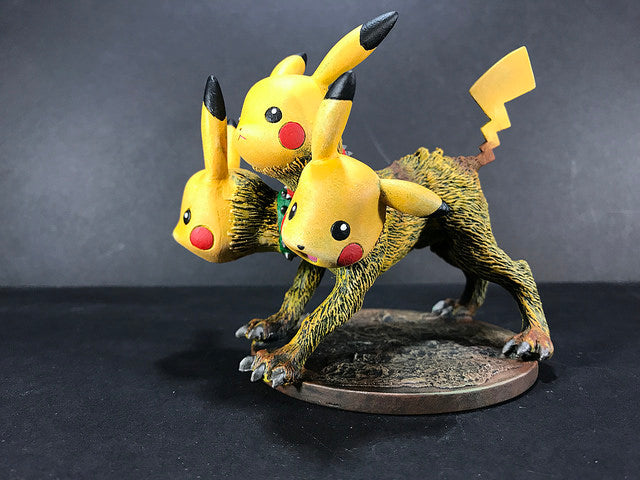 Cerberus Pikachu Custom Figure