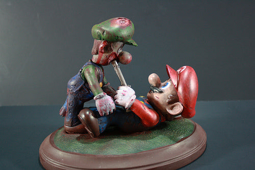 Kodykoala's Custom Mario and Zombie Luigi