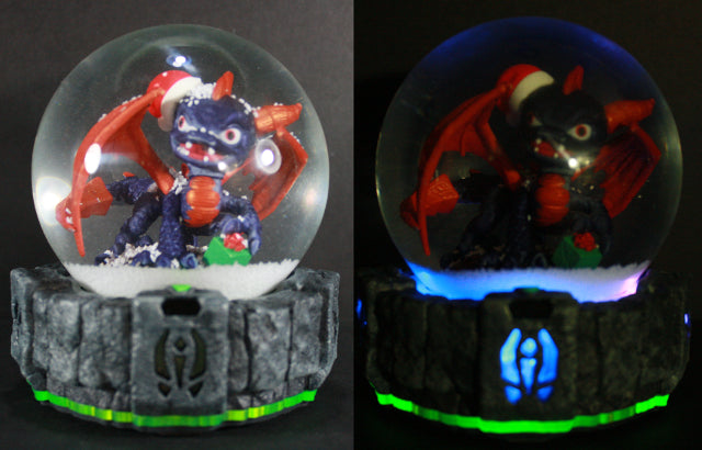 Kodykoala's Custom Spyro Snow Globe
