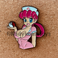 Sexy Nurse Joy Custom Made Pin Brooch Lapel Hard Enamel