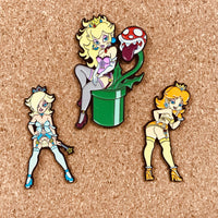 Sexy Video Game Princesses Pin Collection