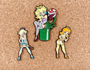Sexy Video Game Princesses Pin Collection
