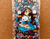 Cute Fantasy Girl Plush Pin

